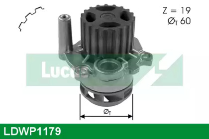 Насос LUCAS ENGINE DRIVE LDWP1179