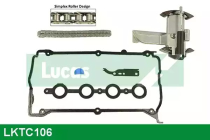 Комплект цепи привода распредвала LUCAS ENGINE DRIVE LKTC106