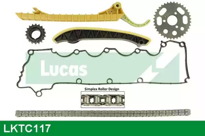 Комплект цепи привода распредвала LUCAS ENGINE DRIVE LKTC117