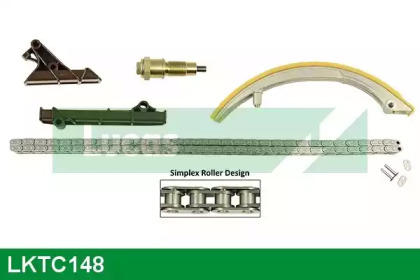 Комплект цепи привода распредвала LUCAS ENGINE DRIVE LKTC148