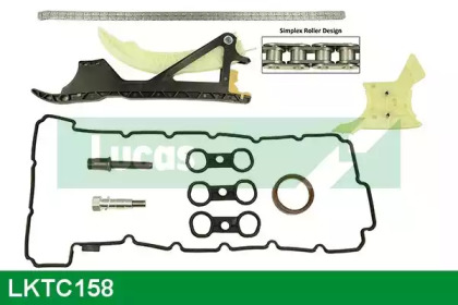 Комплект цепи привода распредвала LUCAS ENGINE DRIVE LKTC158