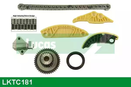 Комплект цепи привода распредвала LUCAS ENGINE DRIVE LKTC181