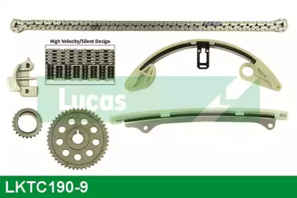 Комплект цепи привода распредвала LUCAS ENGINE DRIVE LKTC190-9