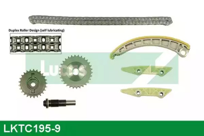 Комплект цепи привода распредвала LUCAS ENGINE DRIVE LKTC195-9