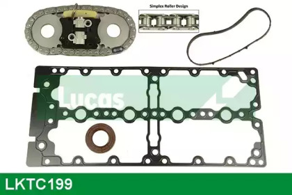 Комплект цепи привода распредвала LUCAS ENGINE DRIVE LKTC199