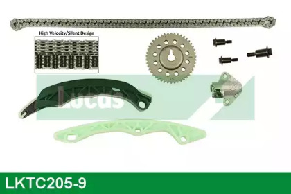 Комплект цепи привода распредвала LUCAS ENGINE DRIVE LKTC205-9