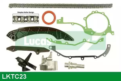 Комплект цепи привода распредвала LUCAS ENGINE DRIVE LKTC23