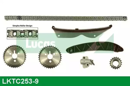 Комплект цели привода распредвала LUCAS ENGINE DRIVE LKTC253-9