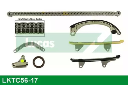 Комплект цепи привода распредвала LUCAS ENGINE DRIVE LKTC56-17