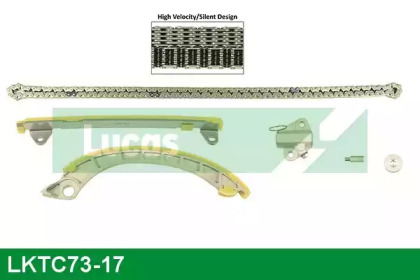 Комплект цепи привода распредвала LUCAS ENGINE DRIVE LKTC73-17