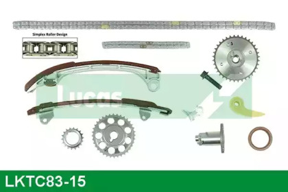 Комплект цепи привода распредвала LUCAS ENGINE DRIVE LKTC83-15