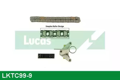 Комплект цепи привода распредвала LUCAS ENGINE DRIVE LKTC99-9