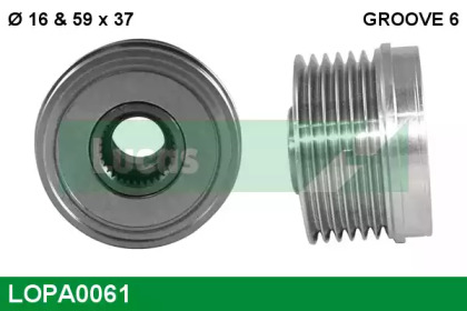 Механизм свободного хода LUCAS ENGINE DRIVE LOPA0061