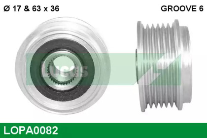 Механизм свободного хода LUCAS ENGINE DRIVE LOPA0082