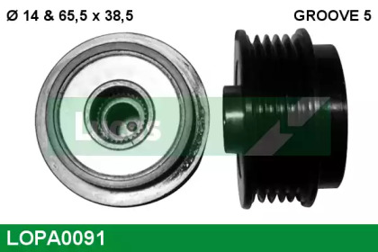 Механизм свободного хода LUCAS ENGINE DRIVE LOPA0091