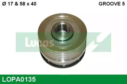 Механизм свободного хода LUCAS ENGINE DRIVE LOPA0135