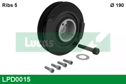 Ременный шкив LUCAS ENGINE DRIVE LPD0015