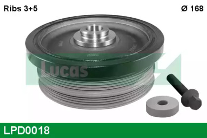 Ременный шкив LUCAS ENGINE DRIVE LPD0018