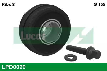 Ременный шкив LUCAS ENGINE DRIVE LPD0020