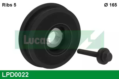 Ременный шкив LUCAS ENGINE DRIVE LPD0022