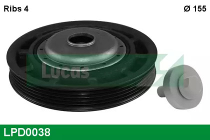 Ременный шкив LUCAS ENGINE DRIVE LPD0038