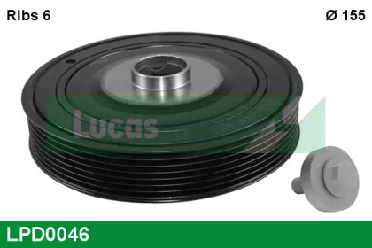 Ременный шкив LUCAS ENGINE DRIVE LPD0046