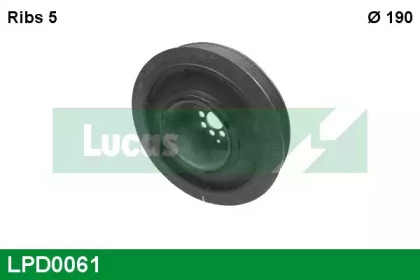 Ременный шкив LUCAS ENGINE DRIVE LPD0061