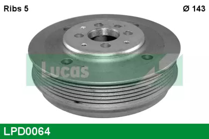 Ременный шкив LUCAS ENGINE DRIVE LPD0064