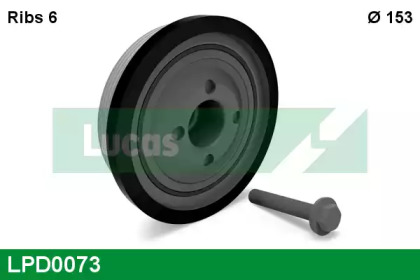 Ременный шкив LUCAS ENGINE DRIVE LPD0073