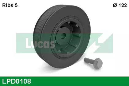 Ременный шкив LUCAS ENGINE DRIVE LPD0108