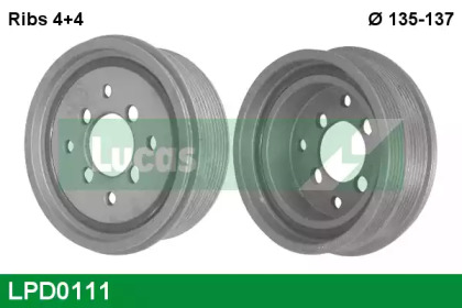 Ременный шкив LUCAS ENGINE DRIVE LPD0111