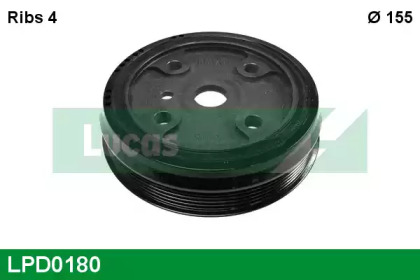 Ременный шкив LUCAS ENGINE DRIVE LPD0180