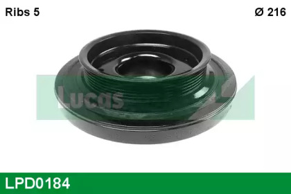 Ременный шкив LUCAS ENGINE DRIVE LPD0184