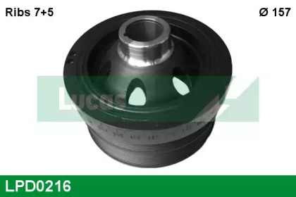 Ременный шкив LUCAS ENGINE DRIVE LPD0216