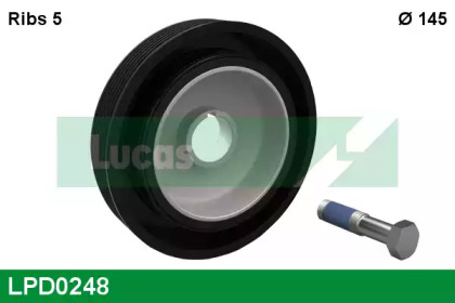 Ременный шкив LUCAS ENGINE DRIVE LPD0248