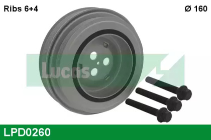 Ременный шкив LUCAS ENGINE DRIVE LPD0260