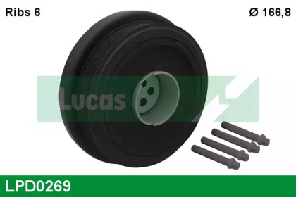 Ременный шкив LUCAS ENGINE DRIVE LPD0269