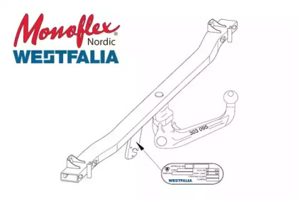 Прицепное оборудование MONOFLEX 303228600001