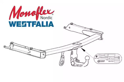 Прицепное оборудование MONOFLEX 305309600001