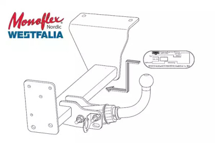 Прицепное оборудование MONOFLEX 306220
