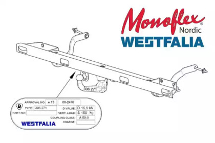 Прицепное оборудование MONOFLEX 306271600001