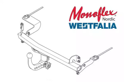 Прицепное оборудование MONOFLEX 306311600001