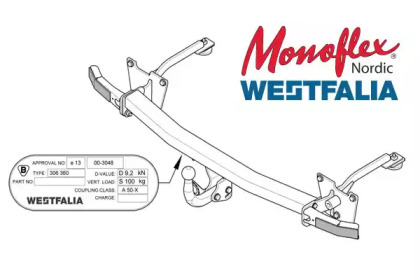 Прицепное оборудование MONOFLEX 306368600001