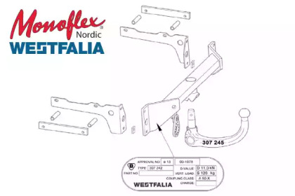 Прицепное оборудование MONOFLEX 307242600001