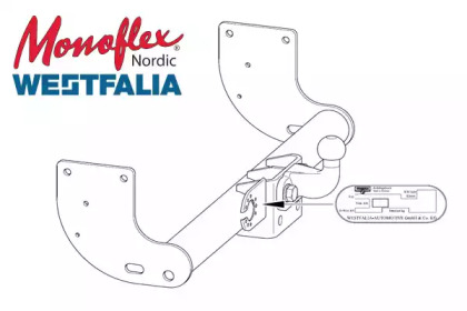 Прицепное оборудование MONOFLEX 307258