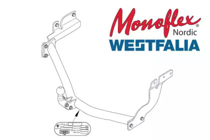 Прицепное оборудование MONOFLEX 307262600001