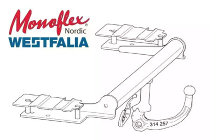 Прицепное оборудование MONOFLEX 314257600001