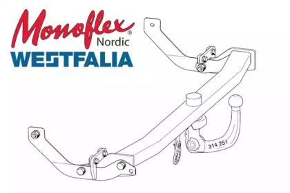Прицепное оборудование MONOFLEX 315103600001