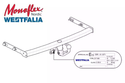 Прицепное оборудование MONOFLEX 317086