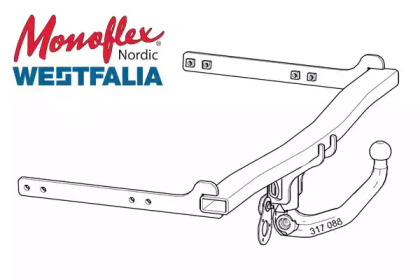 Прицепное оборудование MONOFLEX 317102600001
